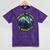 8-Bit Gamer Birder Blue Jay Arcade Nostalgia Nature Mineral Wash Tshirts Mineral Purple