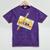 80's 90's Retro Music Party Costume Nostalgia Cassette Mineral Wash Tshirts Mineral Purple