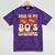 This Is My 80s Costume Vibes Nostalgia 1980s Vintage Fashion Mineral Wash Tshirts Mineral Purple