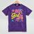 80's Girl Roller Skates Skating Eighties 1980s Nostalgia Mineral Wash Tshirts Mineral Purple