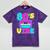 80's Vibe Retro Style Cassette Tape Nostalgia 1980s Party Premium Tri-Blend Mineral Wash Tshirts Mineral Purple