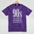 The 90s I'd Go Back For Five Minutes Nostalgia Quote Mineral Wash Tshirts Mineral Purple