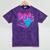 90's Vibe Retro Style Cassette Tape Nostalgia 1990s Party Mineral Wash Tshirts Mineral Purple