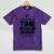 Adult College Graduation Mineral Wash Tshirts Mineral Purple