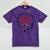 African American HBCU Grad College Graduation Mineral Wash Tshirts Mineral Purple
