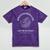 Analogue Nostalgia Letter & Stamp Graphic Mineral Wash Tshirts Mineral Purple