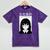 Anime Antisocial Introvert I Hate People Anti Social EMD Mineral Wash Tshirts Mineral Purple