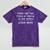 Anti Social Avoid People Introvert Mineral Wash Tshirts Mineral Purple