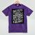Anxiety Awkward Dark Humor Quote Introverts Sarcastic Mineral Wash Tshirts Mineral Purple