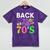 Back To The 70's Mixtape Era Nostalgia Retro 1970 70's Style Mineral Wash Tshirts Mineral Purple Back To The 70's Mixtape Era Nostalgia Retro 1970 70's Style Mineral Wash Tshirts Mineral Purple