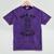 Bad At People Ferret Introvert Saying Slogan Mineral Wash Tshirts Mineral Purple