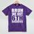 Bruh We Out 6th Graders Sixth Grade Graduation Class Of 2025 Mineral Wash Tshirts Mineral Purple