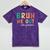 Bruh We Out 6th Graders Sixth Grade Graduation Mineral Wash Tshirts Mineral Purple