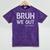 Bruh We Out Last Day Of School Boy Girl 5th Grade Graduation Mineral Wash Tshirts Mineral Purple