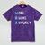 More Bucks Annually MBA Graduation Shirt Mineral Wash Tshirts Mineral Purple