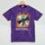 Buffering Glitched CD On Fire 2000s Nostalgia Mineral Wash Tshirts Mineral Purple