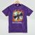 Buffering Glitched CD On Fire 2000s Nostalgia Mineral Wash Tshirts Mineral Purple