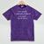 Can't Talk Humor Funny Introvert Mens Womens Mineral Wash Tshirts Mineral Purple