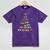 Cassette Tape Christmas Tree Graphic 80s 90s Retro Nostalgia Mineral Wash Tshirts Mineral Purple