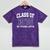 Class Of 1975 Reunion 50 Years Alumni Graduation High School Mineral Wash Tshirts Mineral Purple