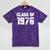 Class Of 1976 High School College Graduation Reunion T-Shirt Mineral Wash Tshirts Mineral Purple