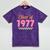 Class Of 1977 School Graduation Meetup Reunion Mineral Wash Tshirts Mineral Purple