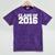 Class Of 2016 Senior Graduation Novelty Fashion T Shirt Top Mineral Wash Tshirts Mineral Purple