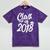 Class Of 2018 Graduation Cap Trendy Cute Mineral Wash Tshirts Mineral Purple