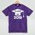 Class Of 2018 Senior T-Shirt Graduation Shirt Mineral Wash Tshirts Mineral Purple