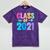 Class Of 2021 Graduation Grow With Me Mineral Wash Tshirts Mineral Purple