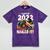 Class Of 2022 Monster Truck Graduation Cap Retro Sunset Boy Mineral Wash Tshirts Mineral Purple