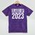 Class Of 2023 Shirt Senior 2023 Graduation Mineral Wash Tshirts Mineral Purple