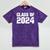 Class Of 2024 High School College Graduation Reunion T-Shirt Mineral Wash Tshirts Mineral Purple