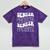 Class Of 2024 High School Senior Graduation Groovy Wave Mineral Wash Tshirts Mineral Purple