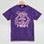 Class Of 2024 Senior Football Graduation Mom Mineral Wash Tshirts Mineral Purple