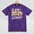Class Of 2025 Senior Graduate 2025 Graduation Class Mineral Wash Tshirts Mineral Purple