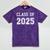 Class Of 2025 Shirt Graduation School Future Graduate Mineral Wash Tshirts Mineral Purple