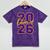 Class Of 2026 Graduation Varsity Purple And Yellow Letters Mineral Wash Tshirts Mineral Purple