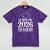 Class Of 2026 Senior Graduation School College Mineral Wash Tshirts Mineral Purple