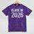 Class Of 2026 Senior Graduation Year Idea T-Shirt Mineral Wash Tshirts Mineral Purple