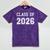 Class Of 2026 Shirt Graduation School Future Graduate Mineral Wash Tshirts Mineral Purple