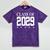 Class Of 2029 School Graduation Graduate s Mineral Wash Tshirts Mineral Purple
