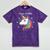 Class Of 2031 Graduation Year Unicorn T Shirt Mineral Wash Tshirts Mineral Purple