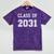 Class Of 2031 Shirt Graduation School Future Graduate Mineral Wash Tshirts Mineral Purple