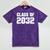 Class Of 2032 High School College Graduation Reunion T-Shirt Mineral Wash Tshirts Mineral Purple