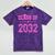 Class Of 2032 Pink Girls Shirt Graduation Mineral Wash Tshirts Mineral Purple