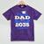 Class Of 2035 Graduation Parents Of Kindergarten Kid Dad Mom Mineral Wash Tshirts Mineral Purple