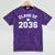Class Of 2036 Grow With Me First Day Of School Graduation Mineral Wash Tshirts Mineral Purple