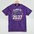 Class Of 2037 Graduation Mineral Wash Tshirts Mineral Purple