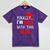 College Graduation T Shirt Senior Finally Done Mineral Wash Tshirts Mineral Purple